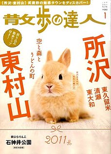 散歩の達人2011年1月号表紙